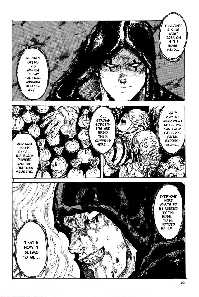 Dorohedoro chapter 167.75 page 8