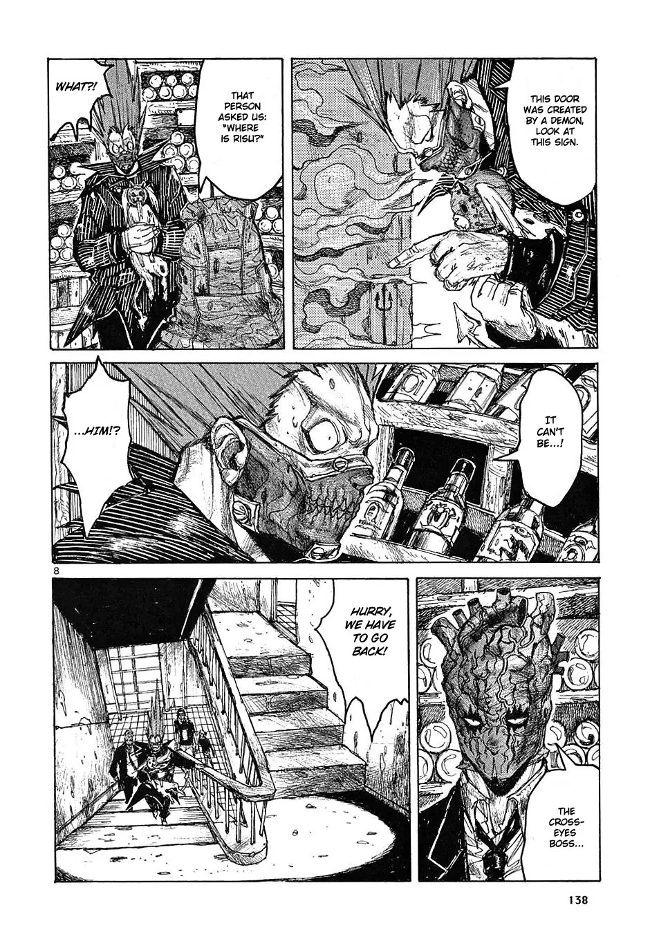 Dorohedoro chapter 17 page 8