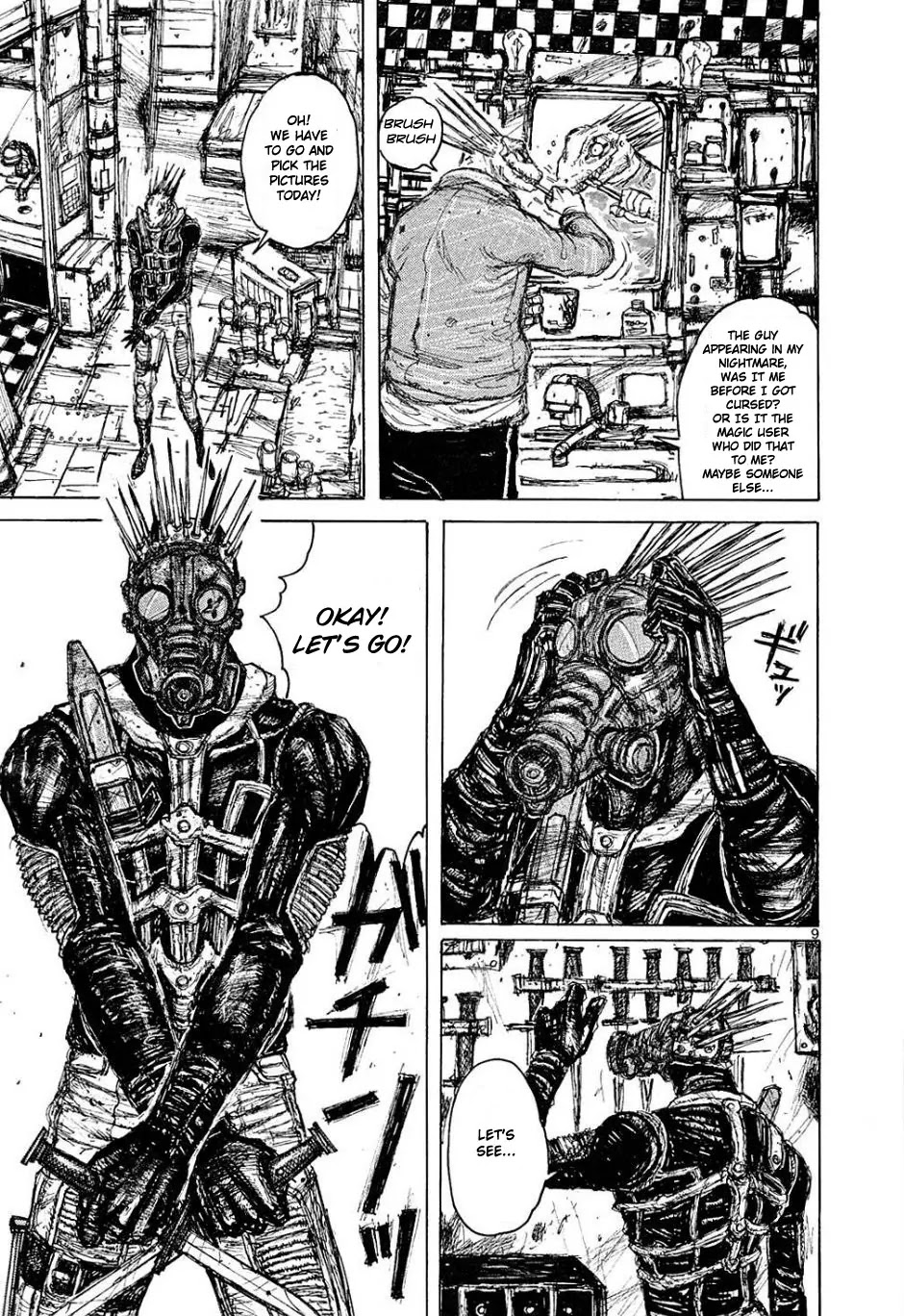 Dorohedoro chapter 3 page 9