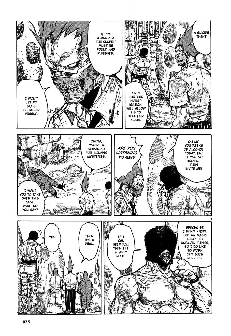 Dorohedoro chapter 32 page 9