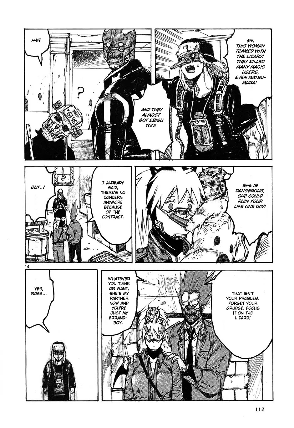 Dorohedoro chapter 35 page 14