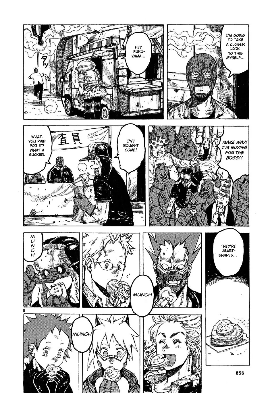 Dorohedoro chapter 38 page 8