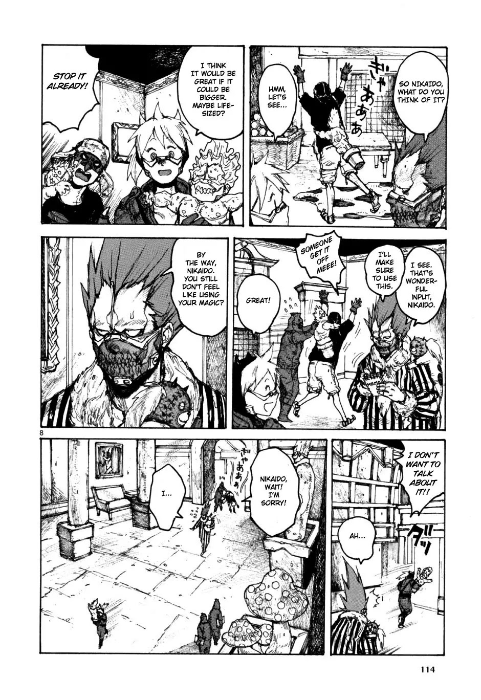 Dorohedoro chapter 54 page 8