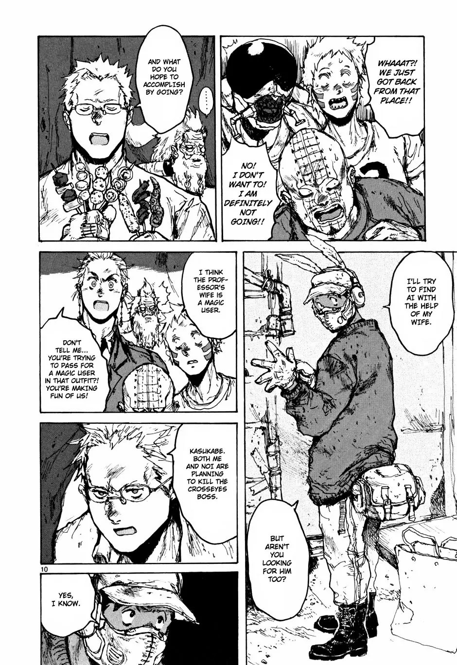 Dorohedoro chapter 58 page 10