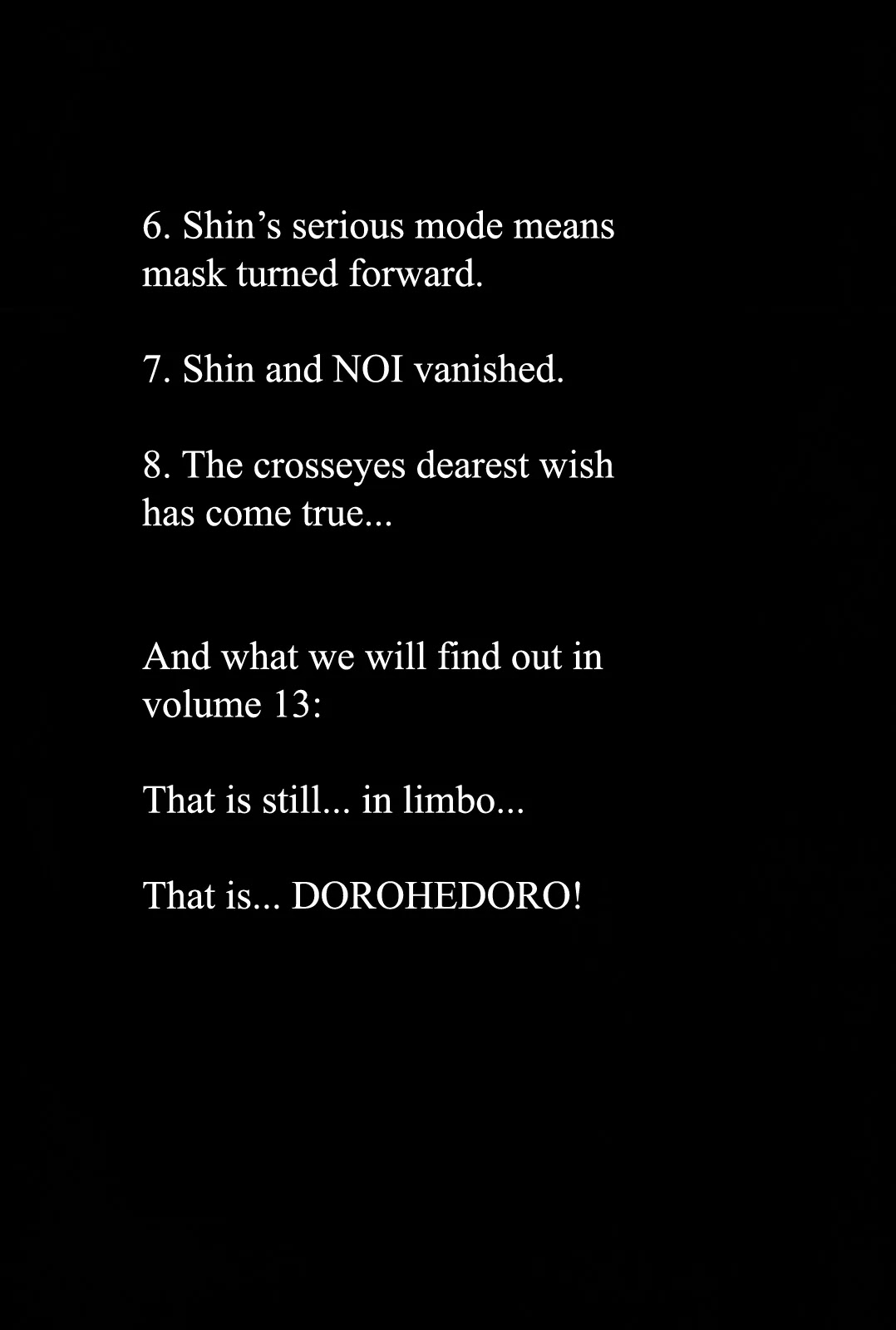 Dorohedoro chapter 73 page 44