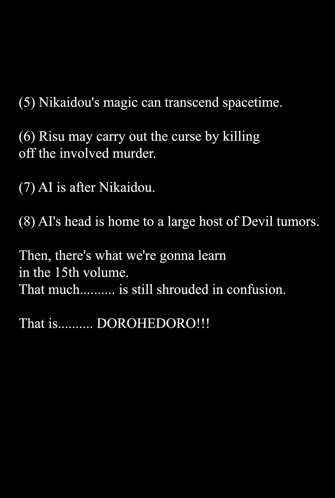 Dorohedoro chapter 85 page 46