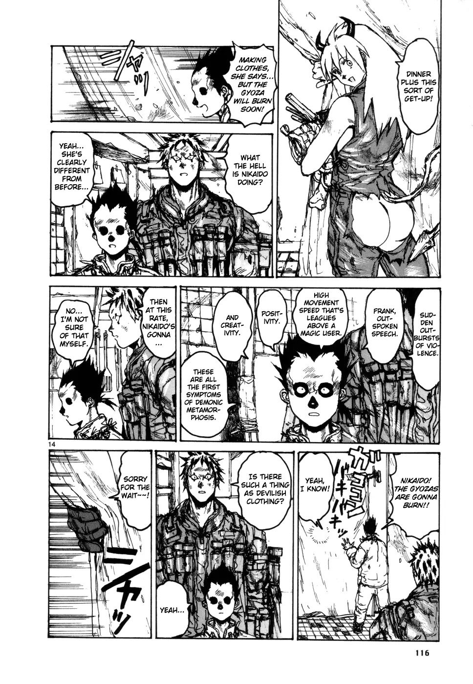 Dorohedoro chapter 98 page 14