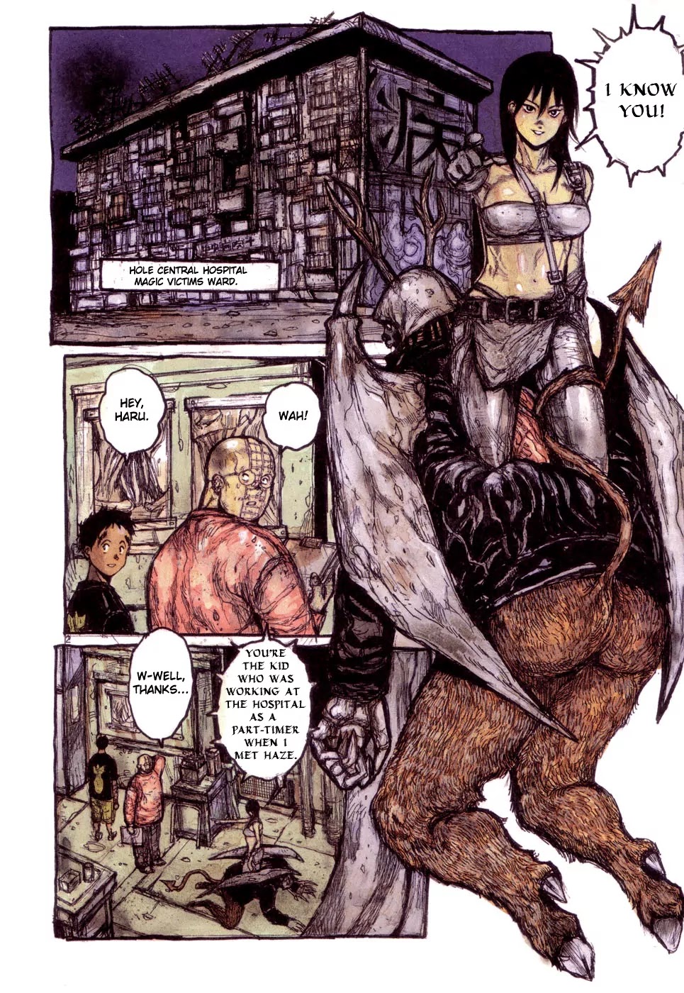 Dorohedoro chapter 98 page 2