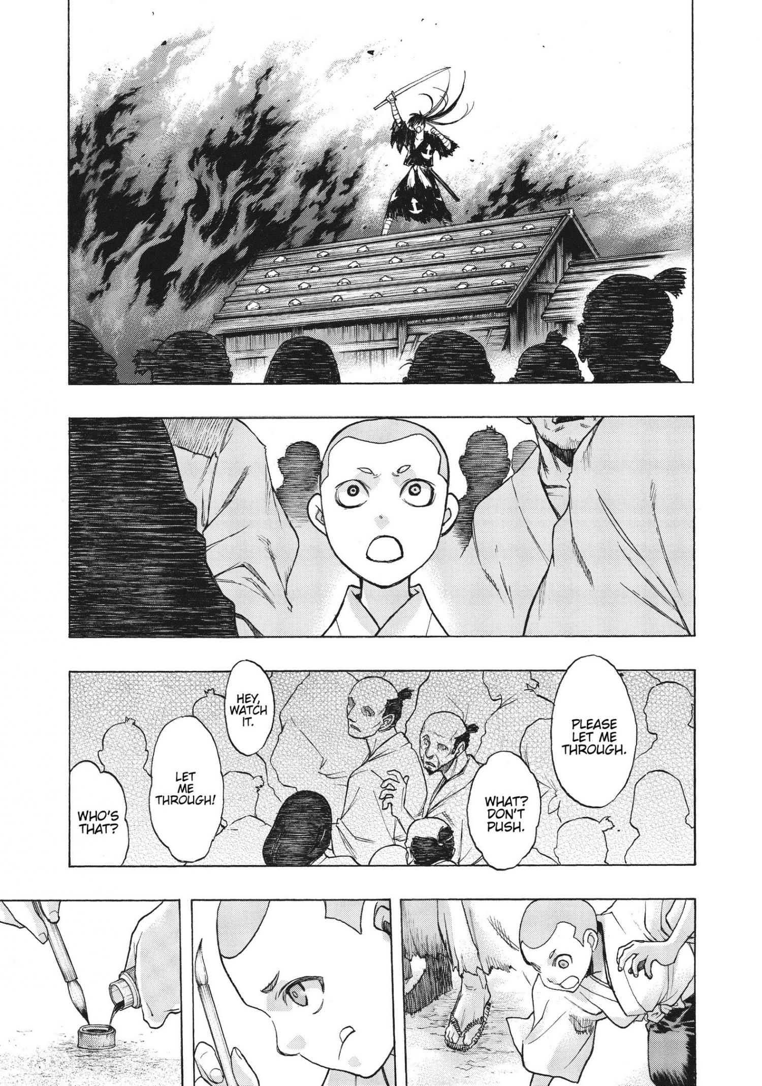 Dororo to Hyakkimaru-den chapter 30.5 page 2