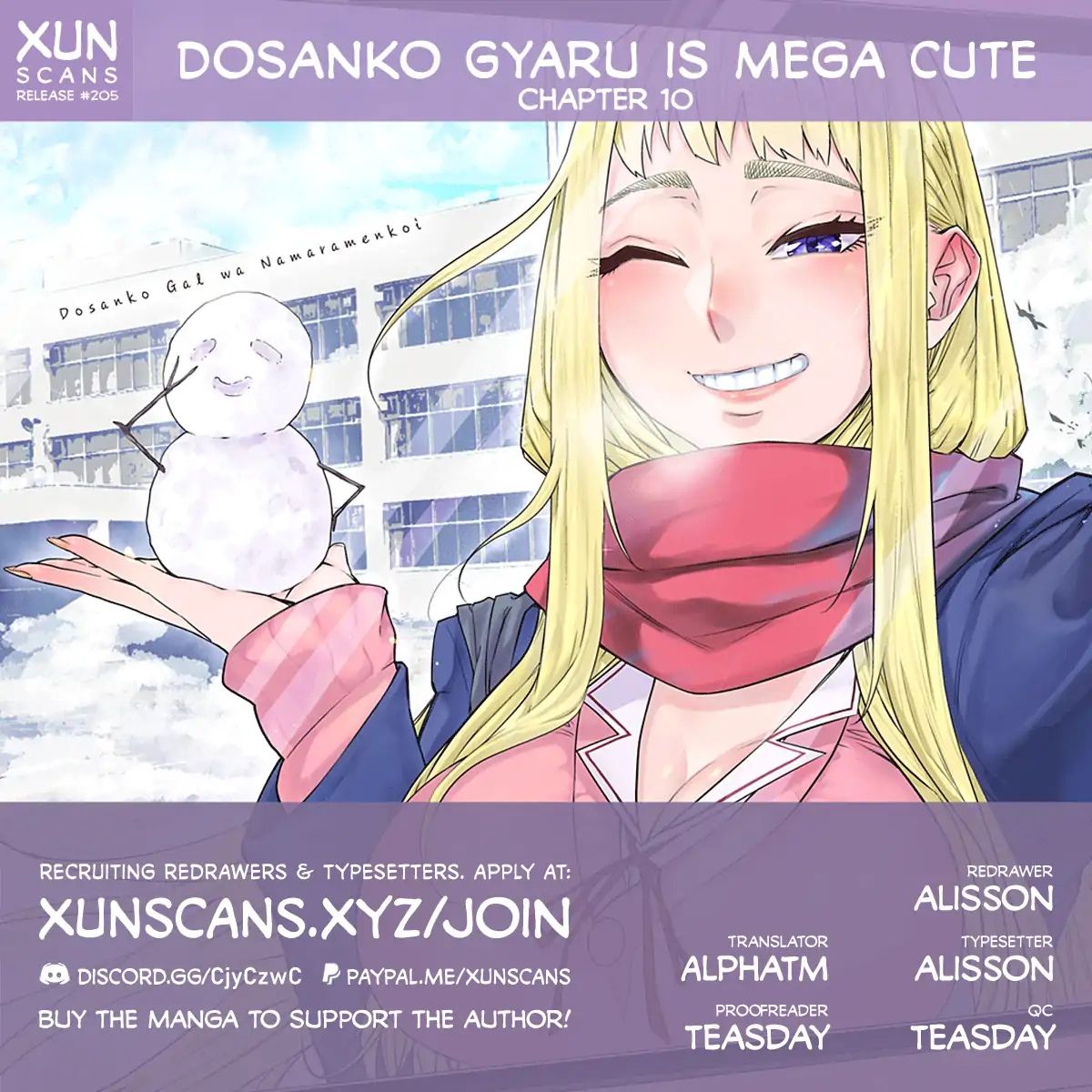 Dosanko Gyaru Is Mega Cute chapter 10 page 1