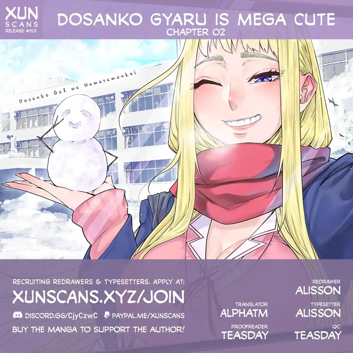 Dosanko Gyaru Is Mega Cute chapter 2 page 1