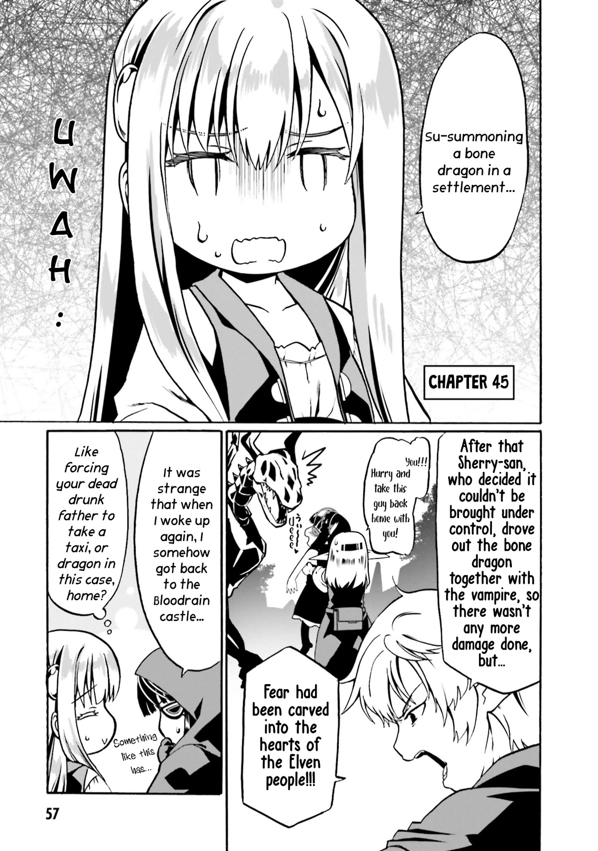 Douyara Watashi No Karada Wa Kanzen Muteki No You Desu Ne chapter 45 page 2