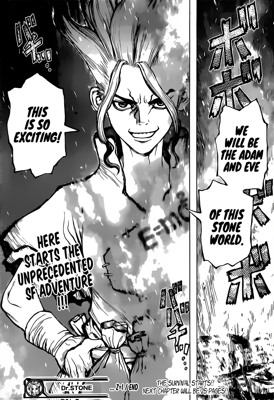 Dr. Stone chapter 1 page 48