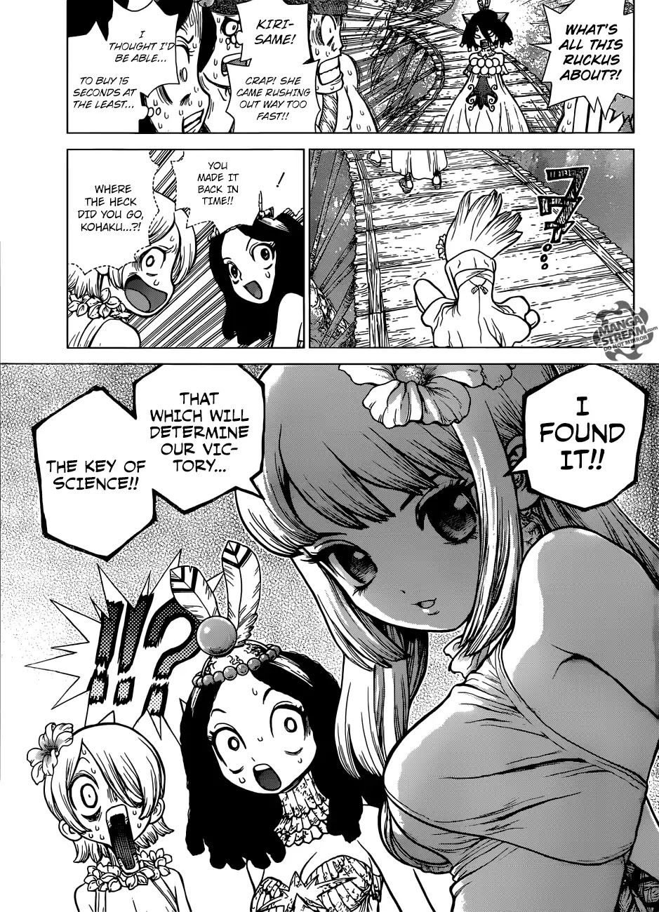 Dr. Stone chapter 112 page 17