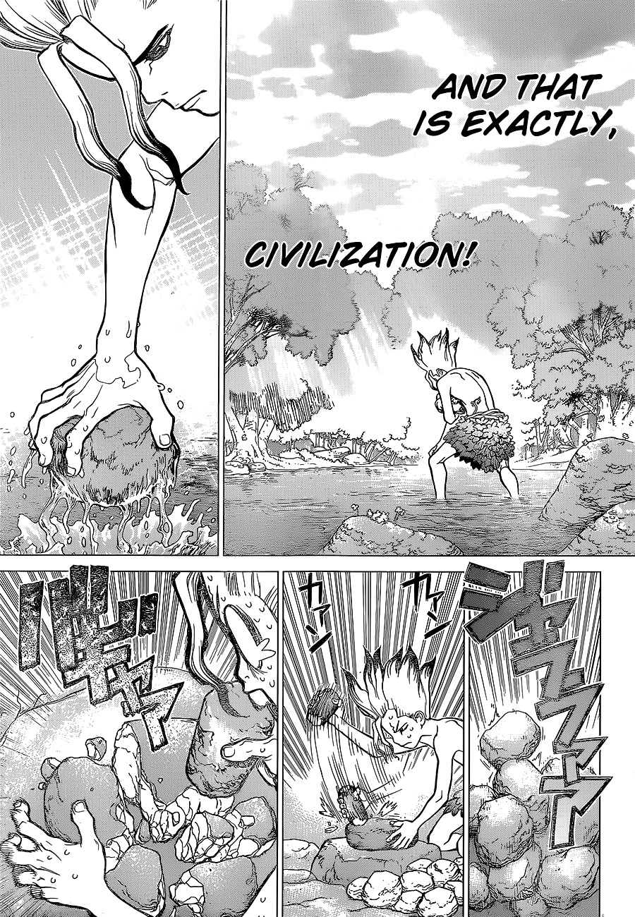 Dr. Stone chapter 13 page 11