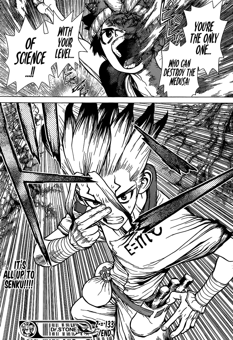 Dr. Stone chapter 133 page 18