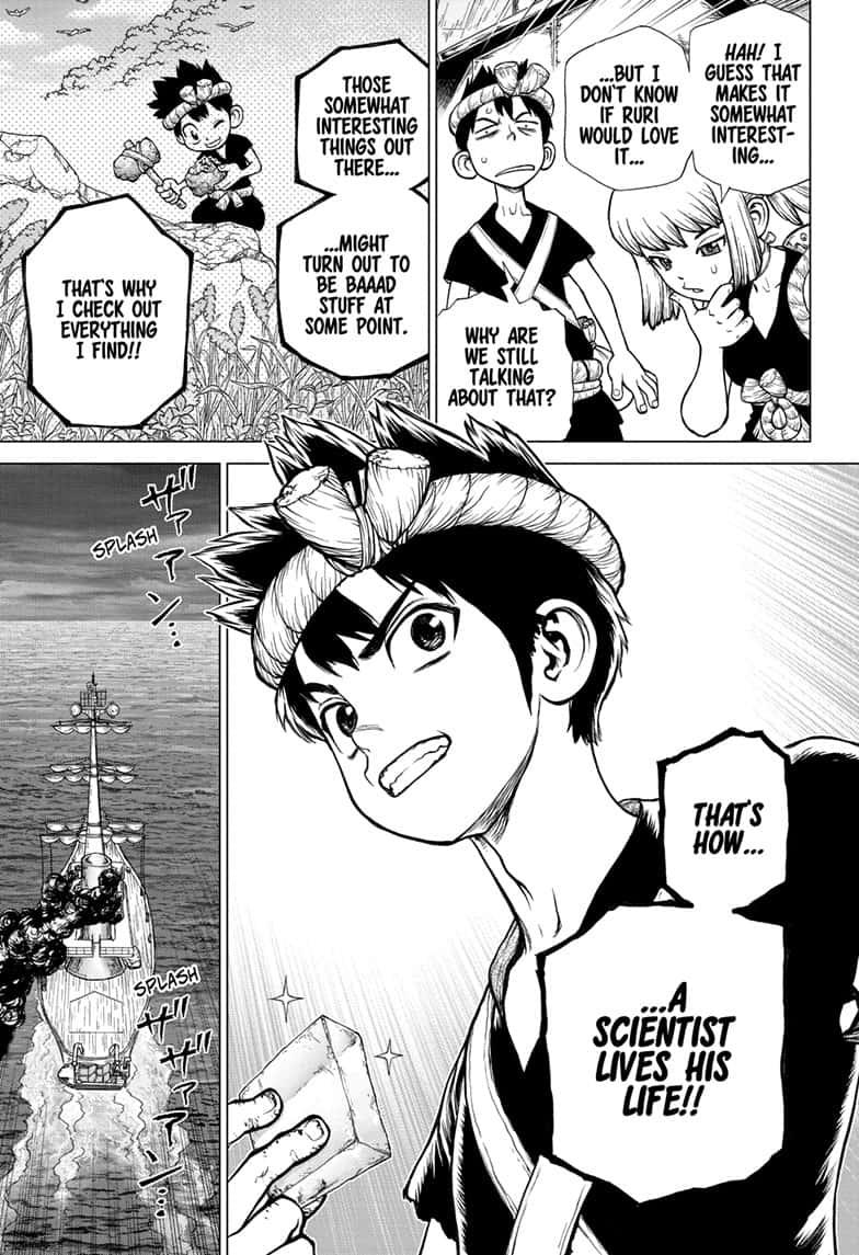 Dr. Stone chapter 147 page 11