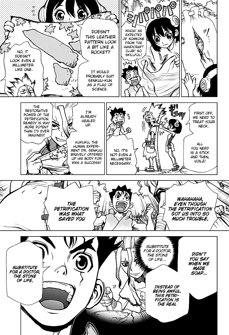 Dr. Stone chapter 15 page 7