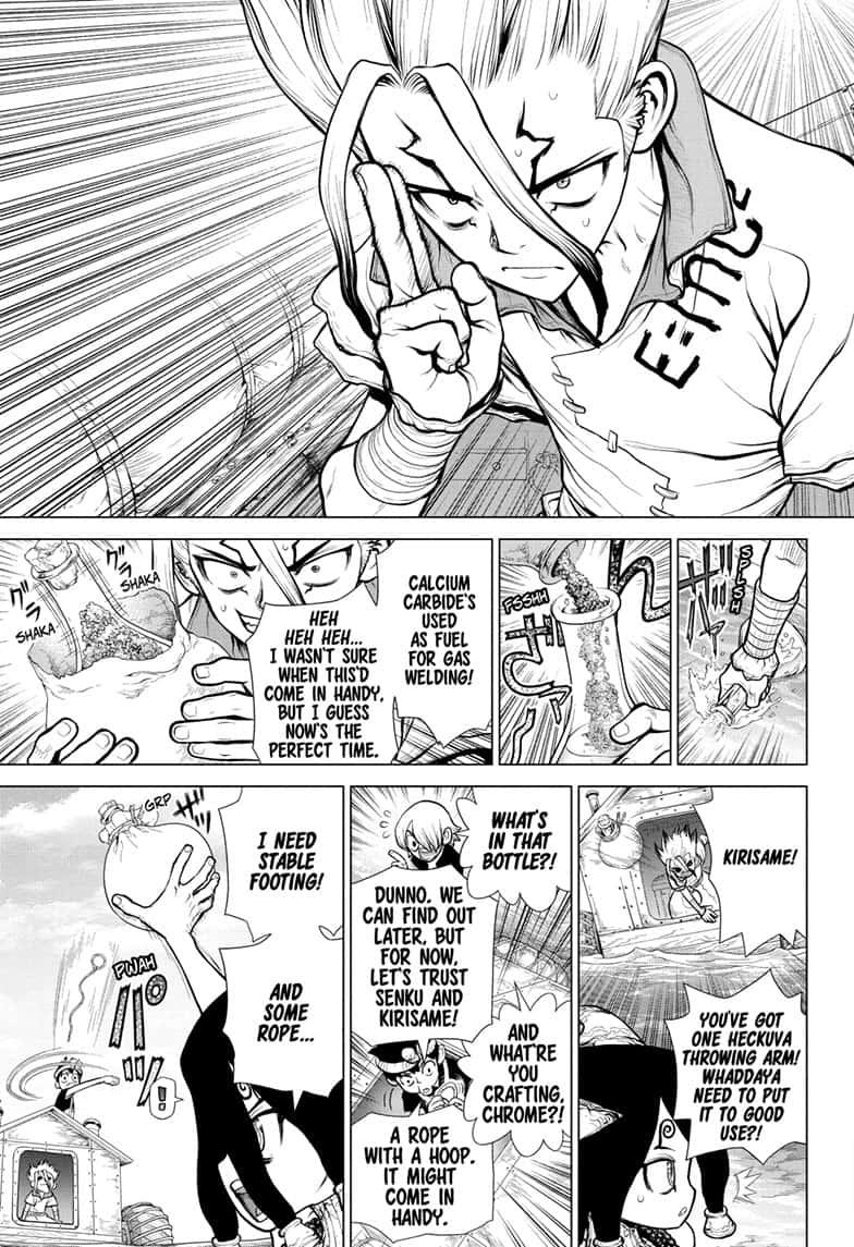 Dr. Stone chapter 150 page 10