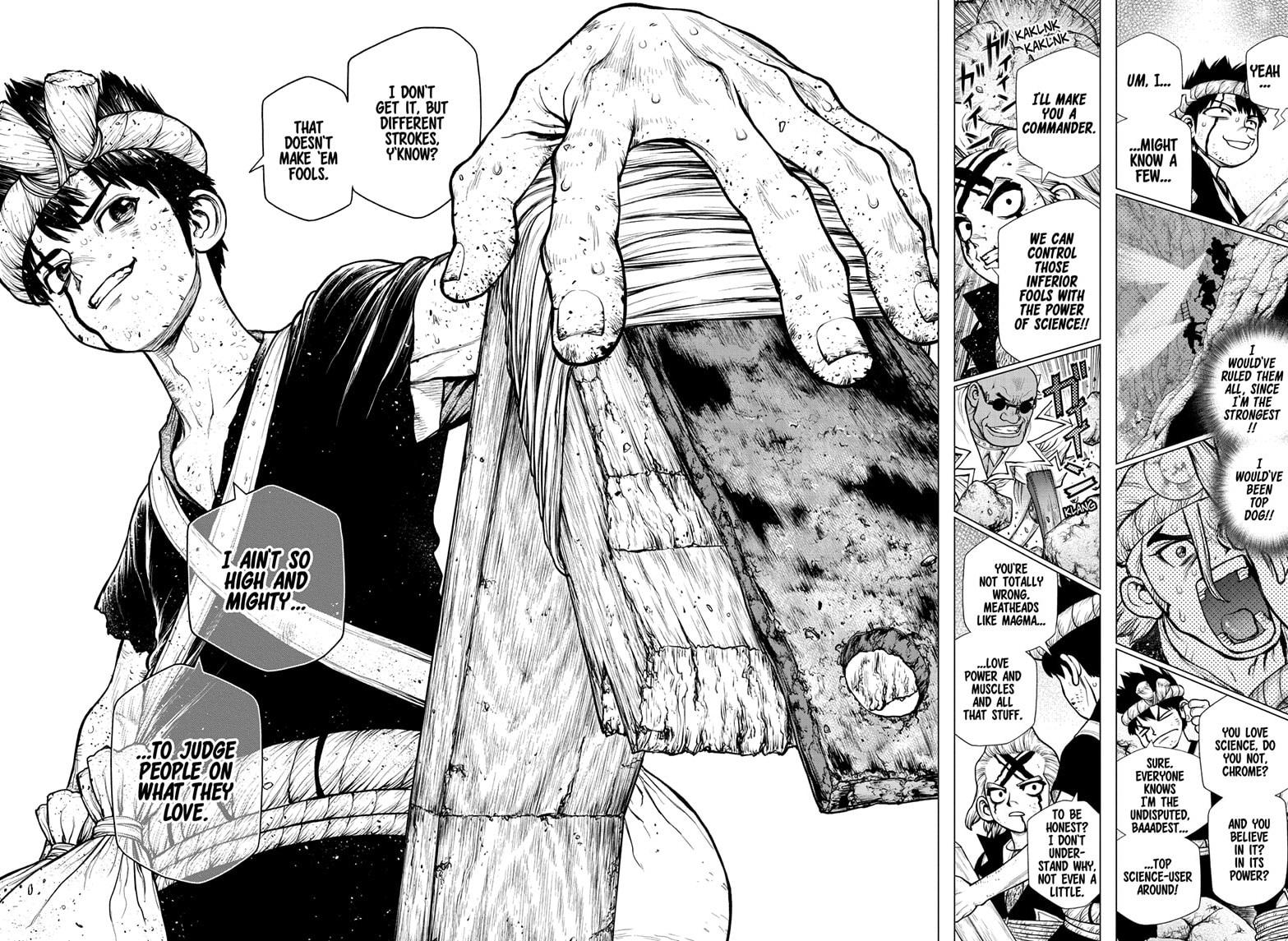 Dr. Stone chapter 167 page 14