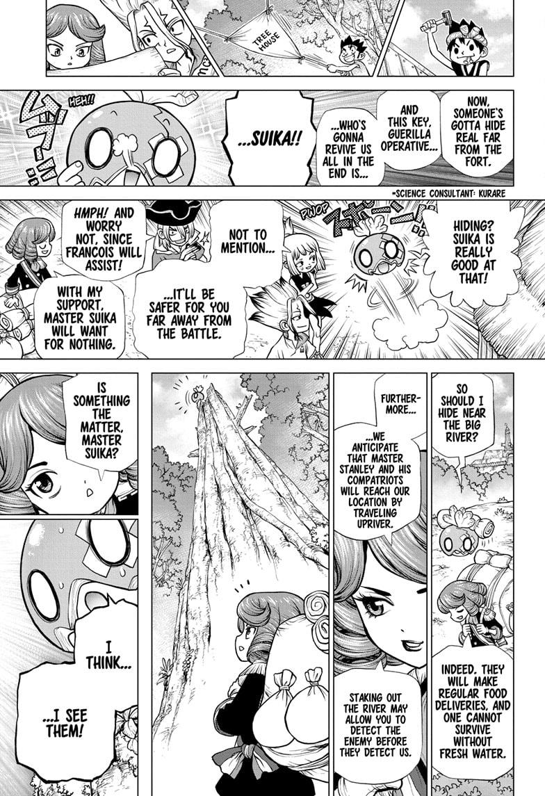Dr. Stone chapter 185 page 9