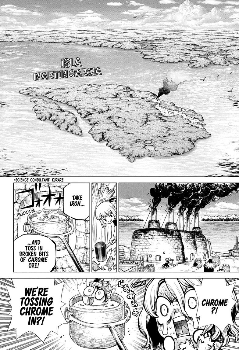 Dr. Stone chapter 199 page 8