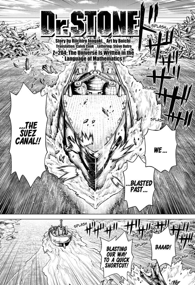 Dr. Stone chapter 204 page 2