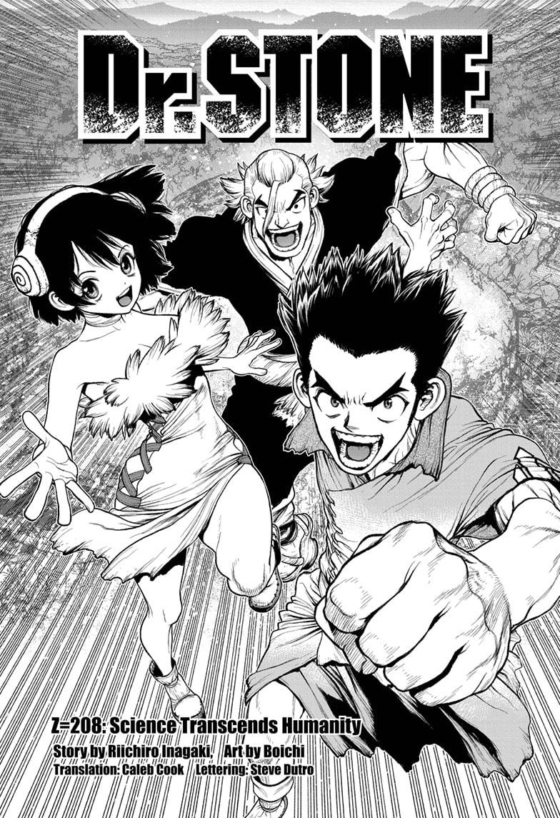 Dr. Stone chapter 208 page 1