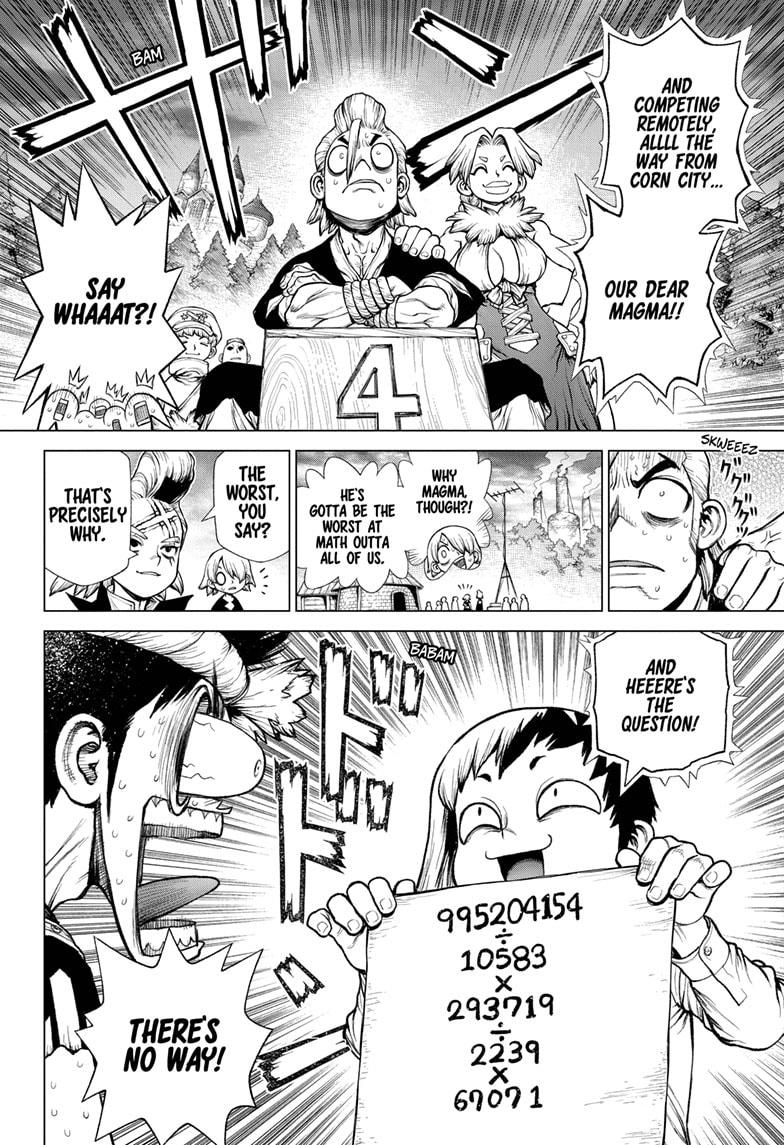 Dr. Stone chapter 208 page 13