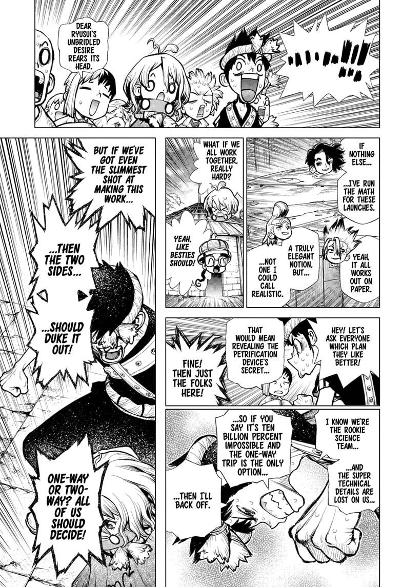 Dr. Stone chapter 217 page 10