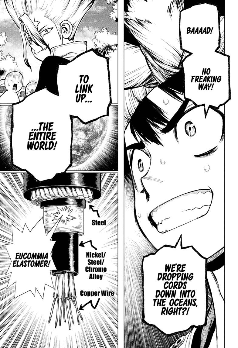 Dr. Stone chapter 218 page 7