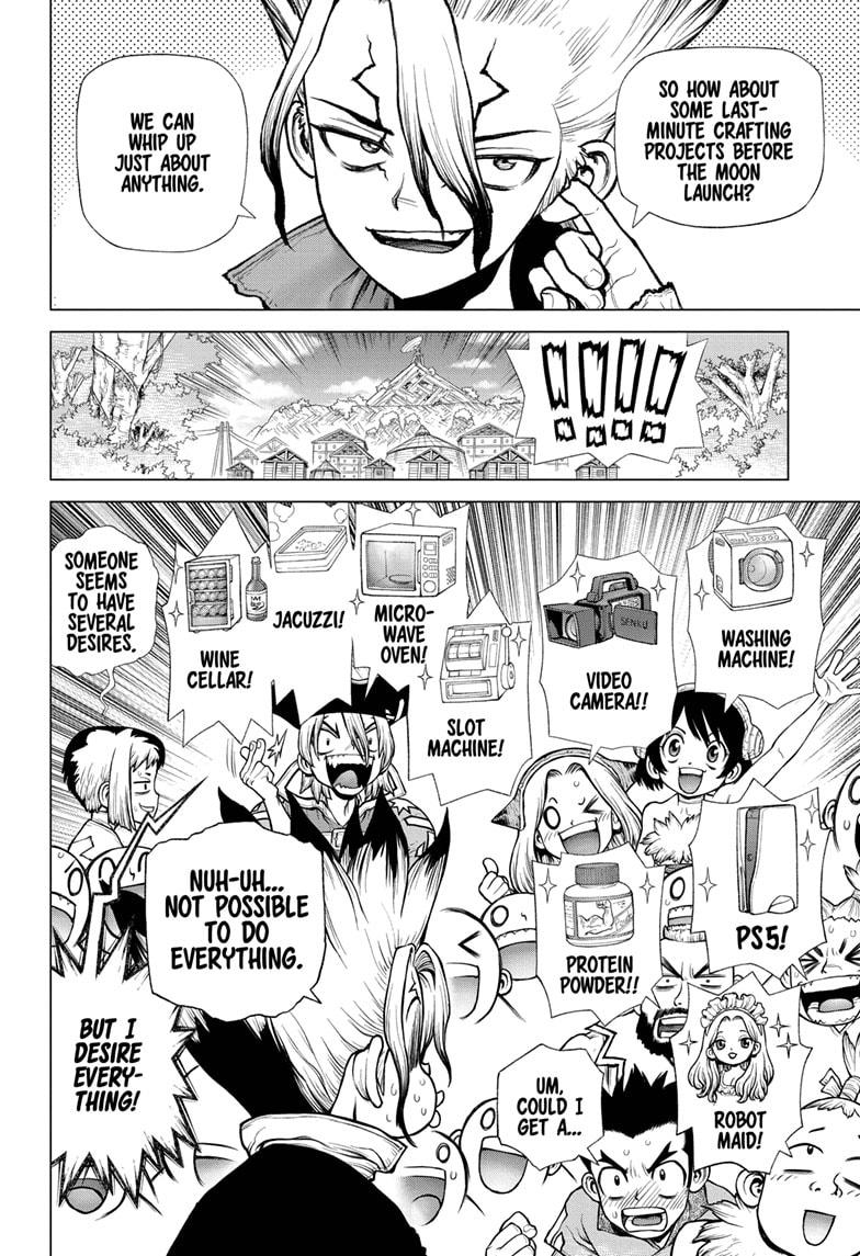 Dr. Stone chapter 222 page 4