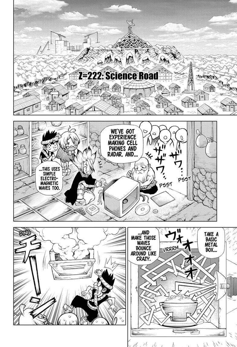 Dr. Stone chapter 222 page 6