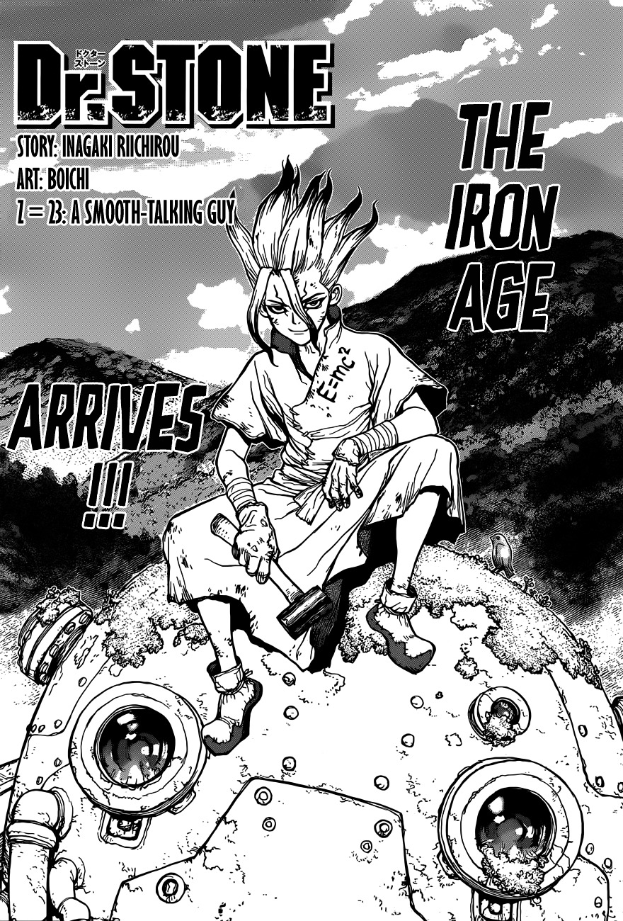 Dr. Stone chapter 23 page 1