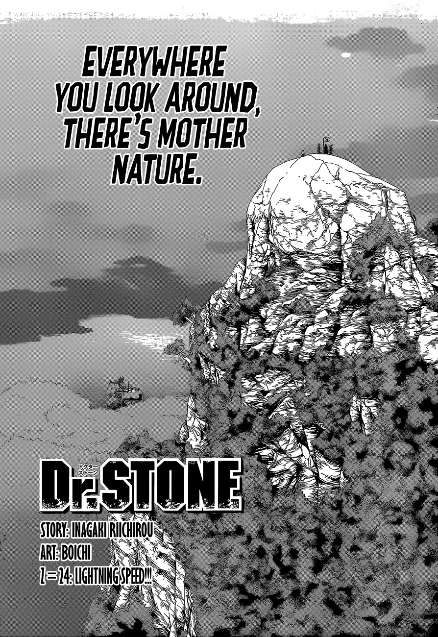 Dr. Stone chapter 24 page 1