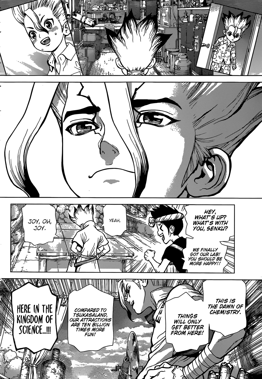 Dr. Stone chapter 29 page 15