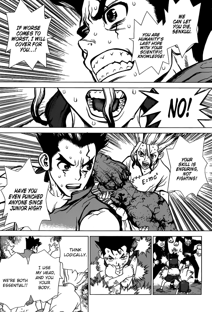 Dr. Stone chapter 3 page 12