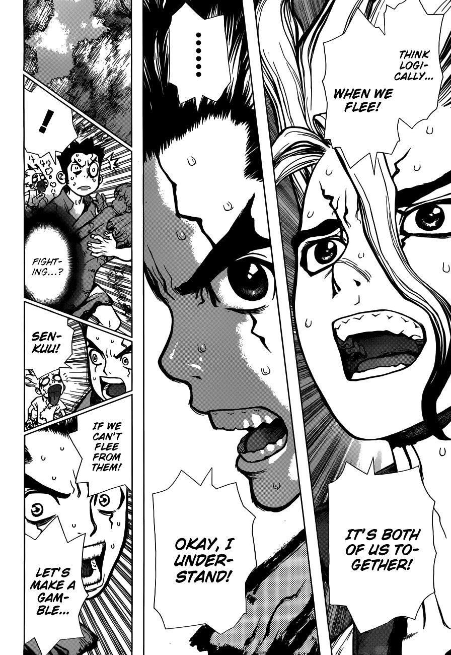 Dr. Stone chapter 3 page 13