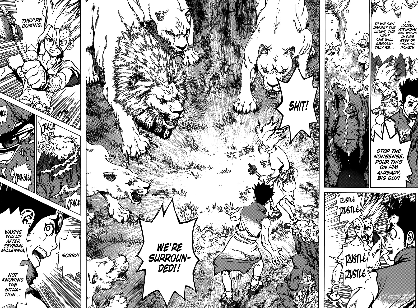 Dr. Stone chapter 3 page 15