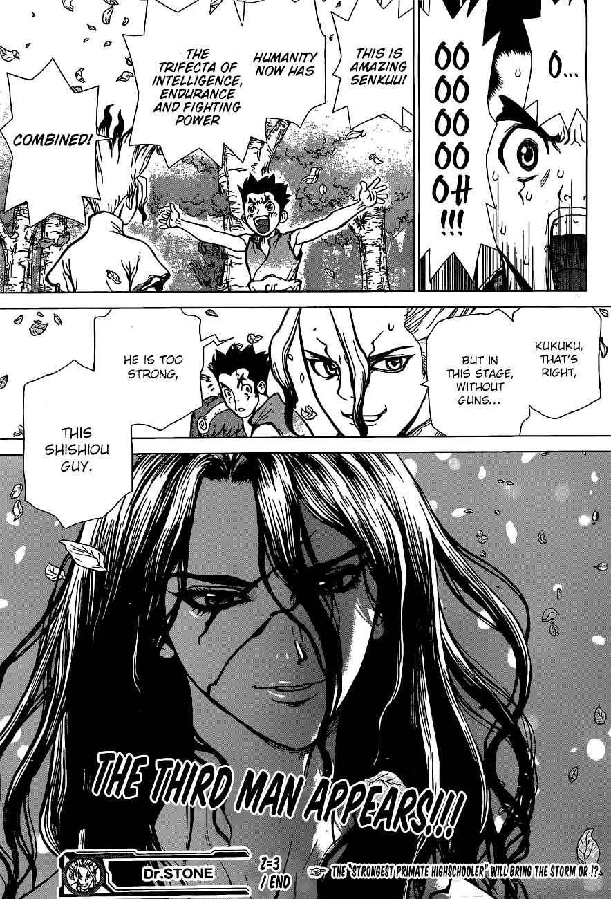 Dr. Stone chapter 3 page 21