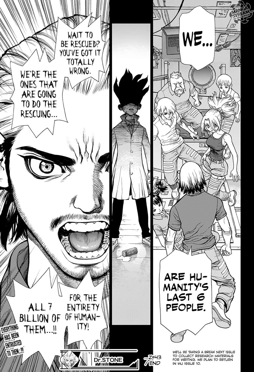 Dr. Stone chapter 43 page 18