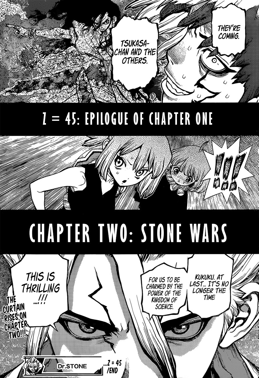 Dr. Stone chapter 45 page 18