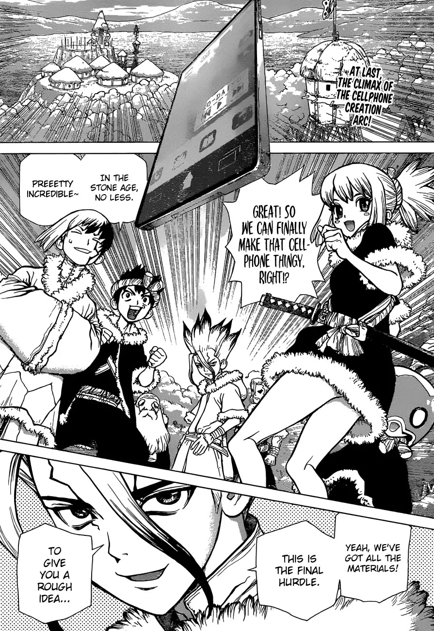 Dr. Stone chapter 58 page 3