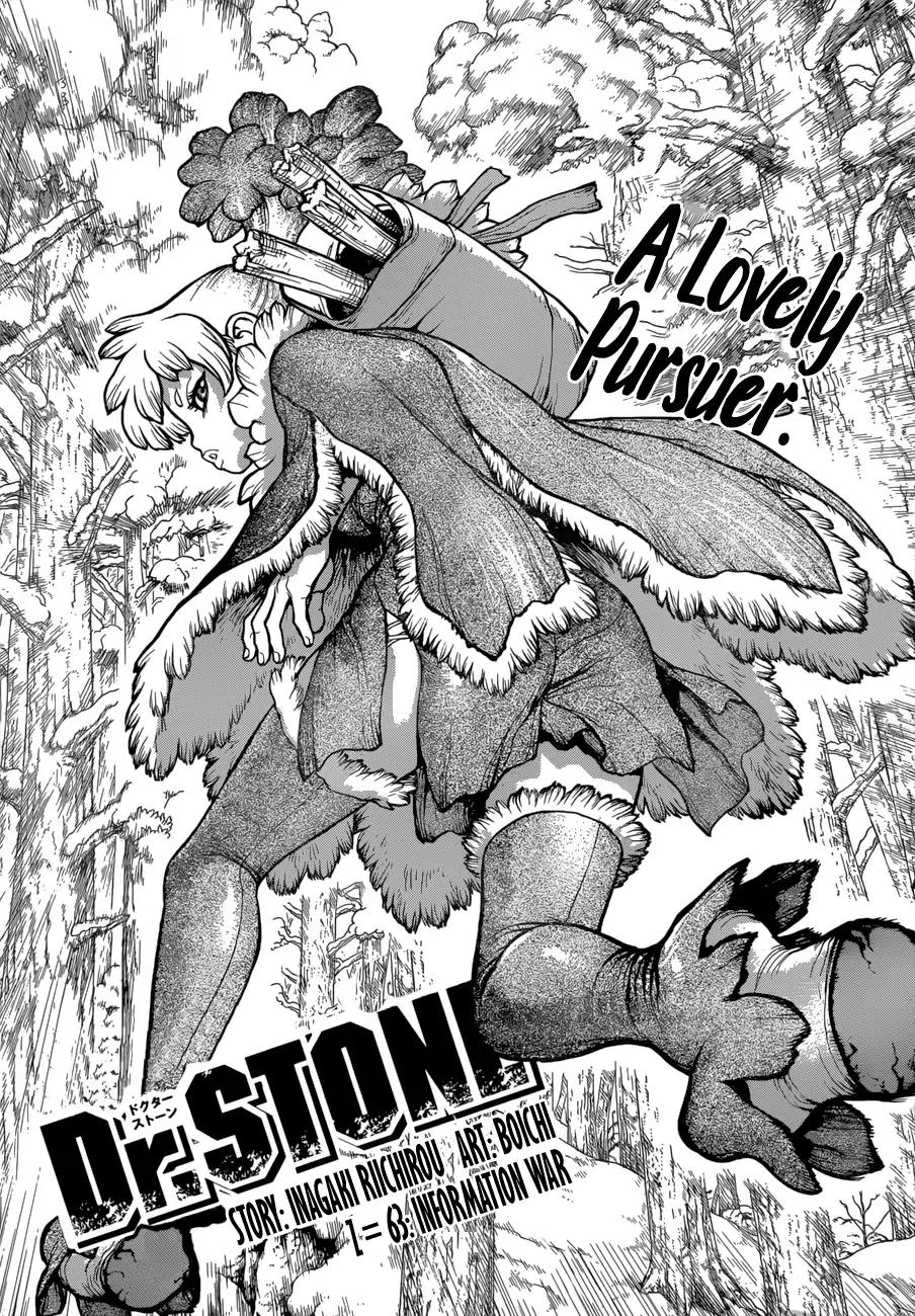 Dr. Stone chapter 63 page 1