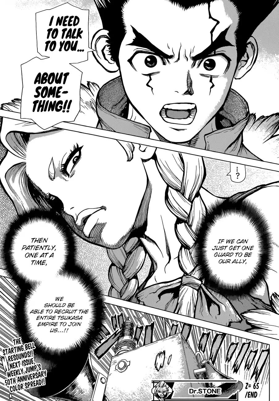 Dr. Stone chapter 65 page 20