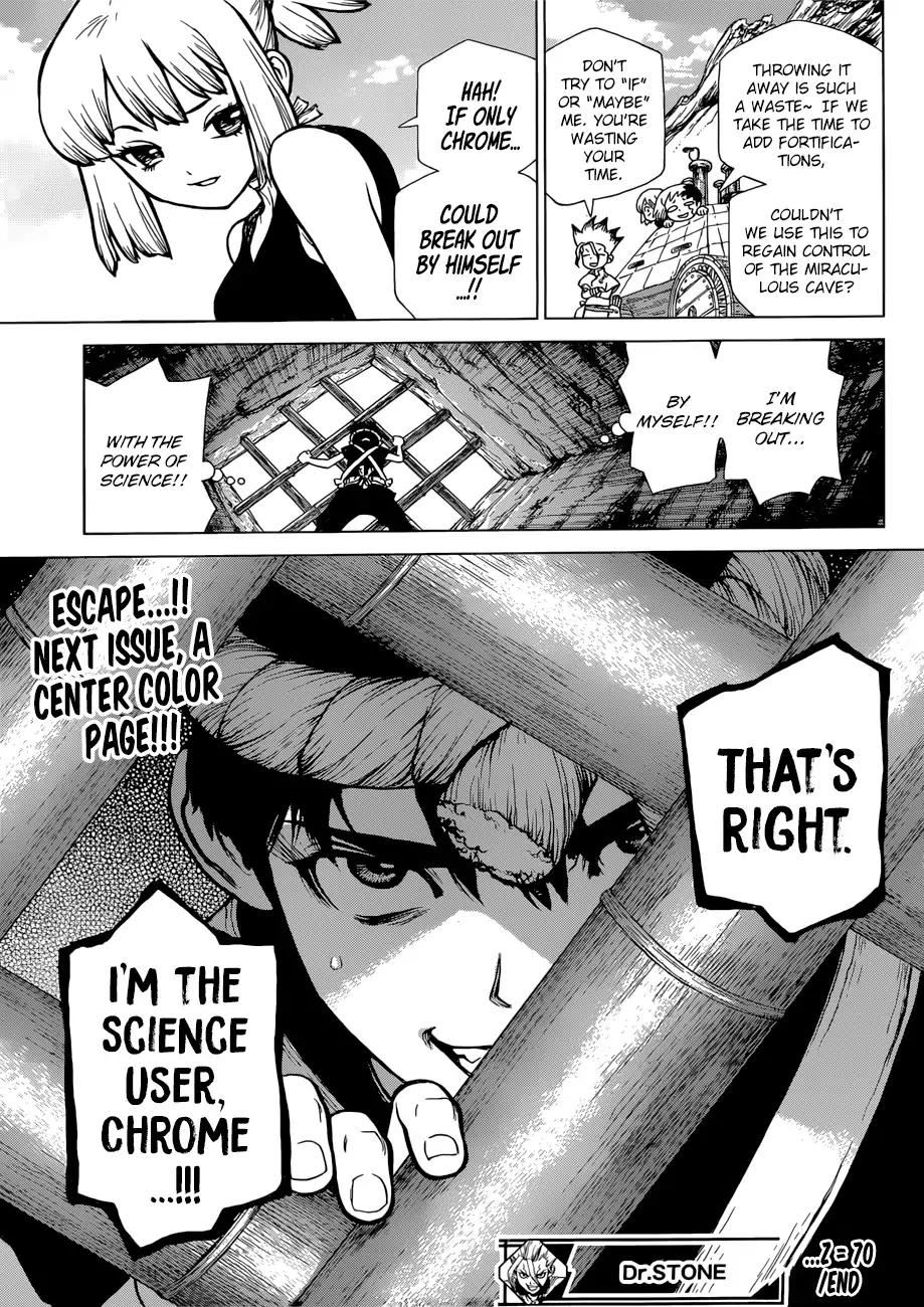 Dr. Stone chapter 70 page 19