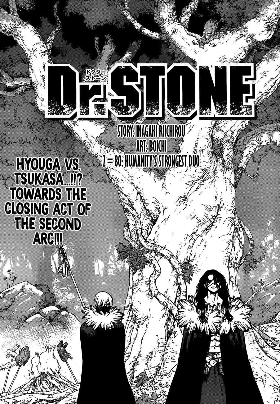 Dr. Stone chapter 80 page 1