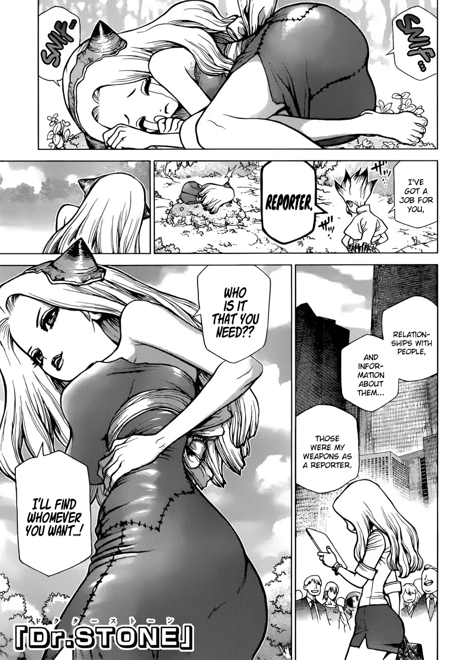 Dr. Stone chapter 85 page 1