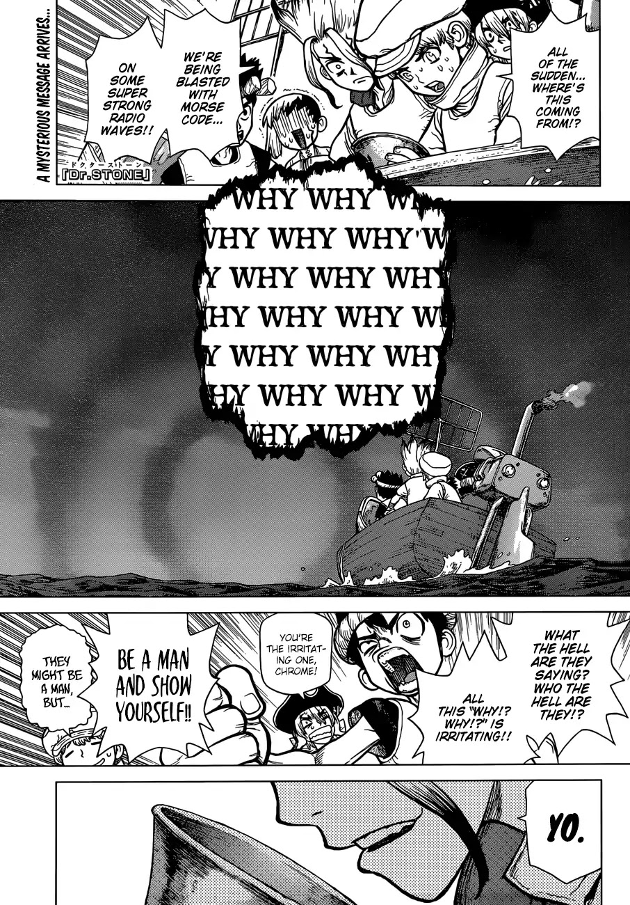 Dr. Stone chapter 96 page 1