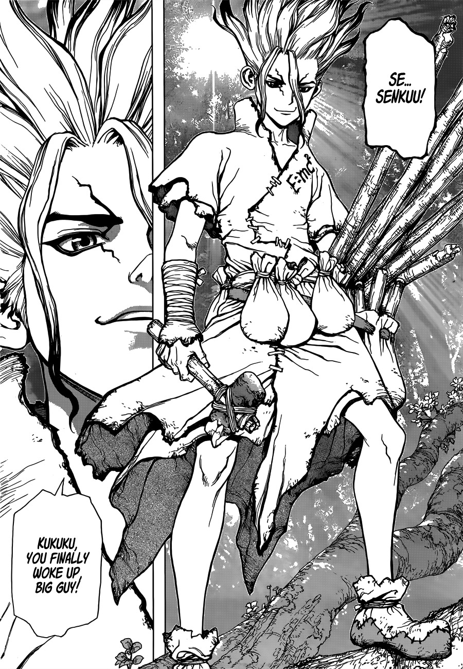 Dr. Stone chapter 1 page 40